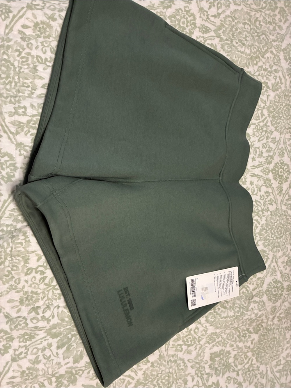 lululemon athletica Sage Green High-Rise Athletic Shorts